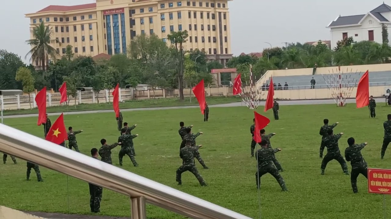 đồng diễn võ trinh sát