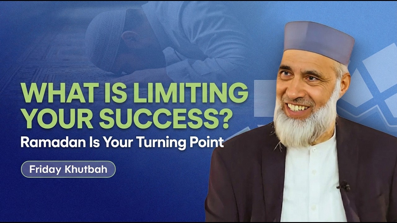 How Ramadan Transforms Your Character | Jummah Khutbah