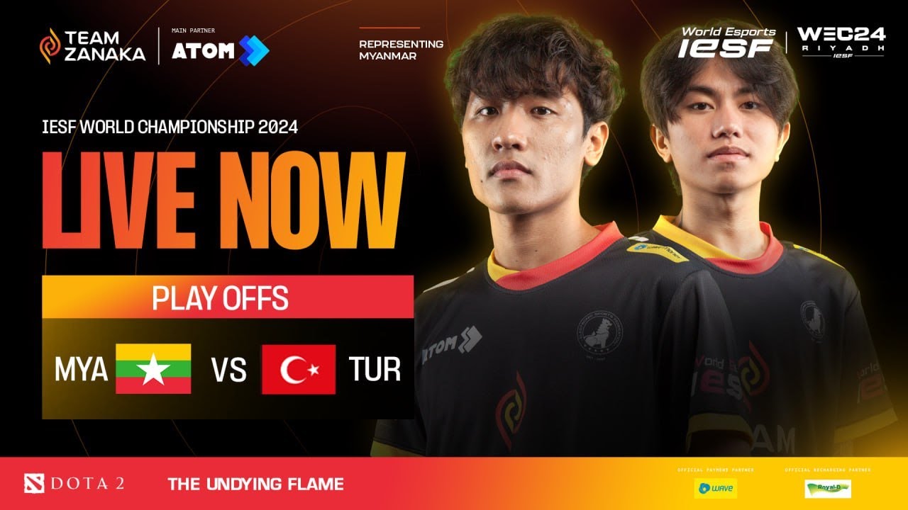 မြန်မာကိုယ်စားပြု Team Zanaka 🇲🇲 ရဲ့ Dota 2 Playoff ပွဲစဉ်တွေစတင်ပါပြီ❗