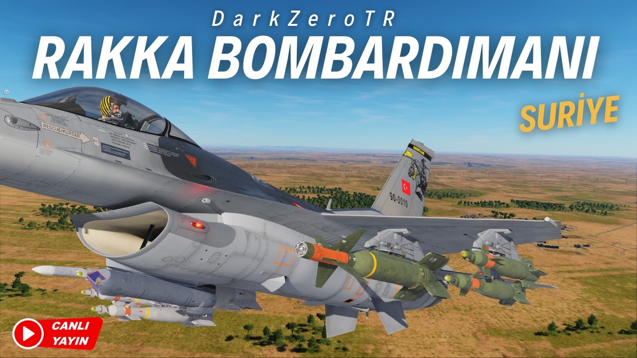 DCS World | RAKKA BOMBARDIMANI !!!  (F-16 / F-4E / F/A-18 / A-10 II) !!!