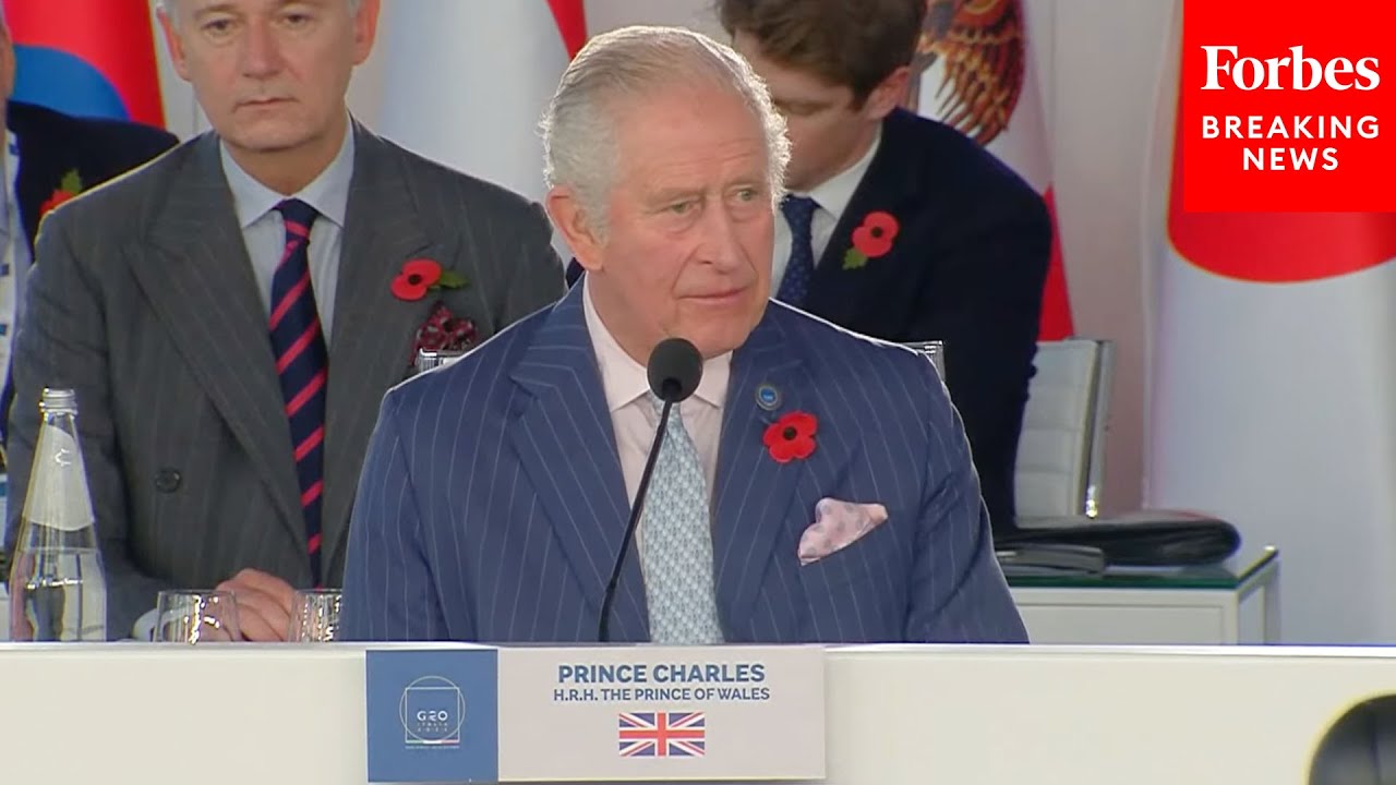 Prince Charles Urges Urgent Action On Climate Change At G20