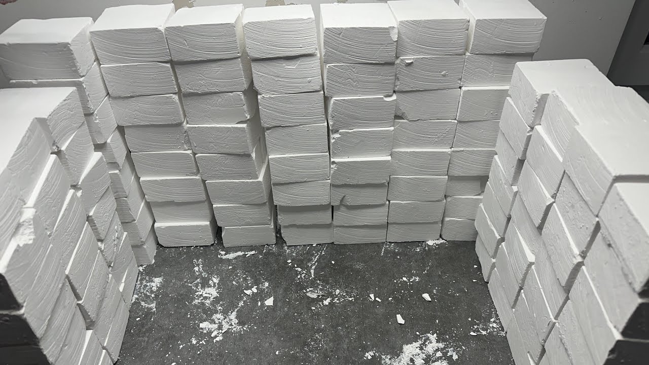 100 Fresh Gym Chalk Blocks (C01) &bull; Thank you for 10k 🥹💖