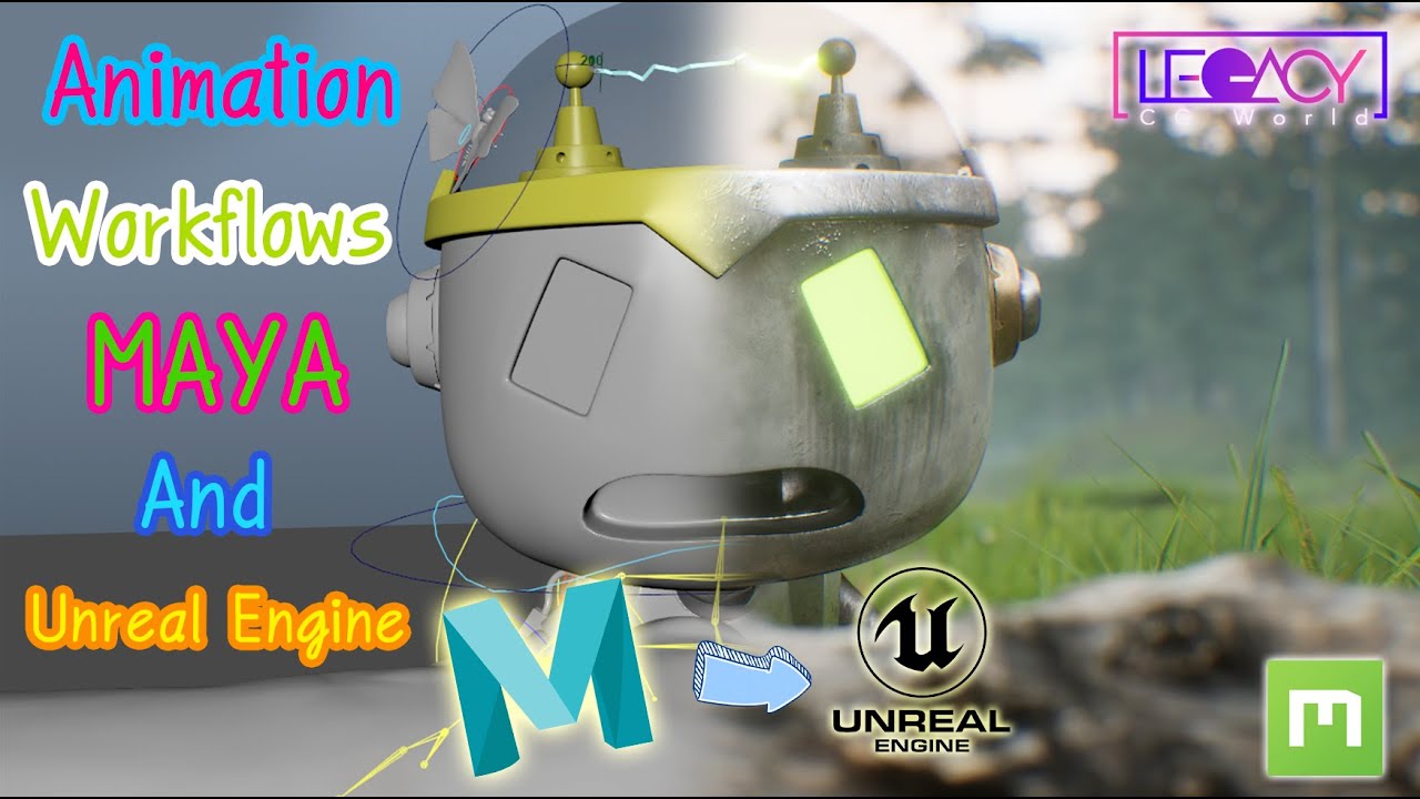 Animation workflow for unreal engine4 [วิธีสร้างอนิเมชั่น]
