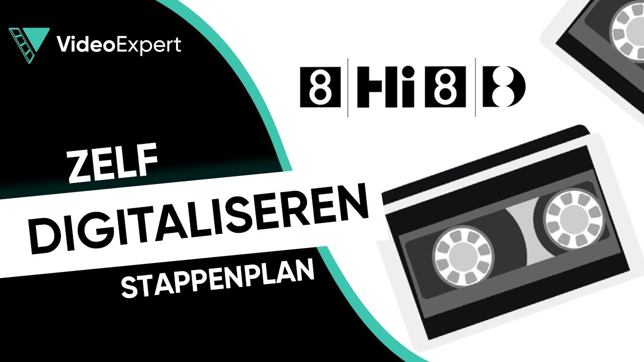 Zelf Hi8, Video8 of Digital8 videobanden digitaliseren? Zo doe je dat!