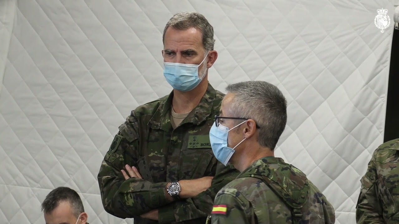 S.M. el Rey asiste en Huesca al Ejercicio 