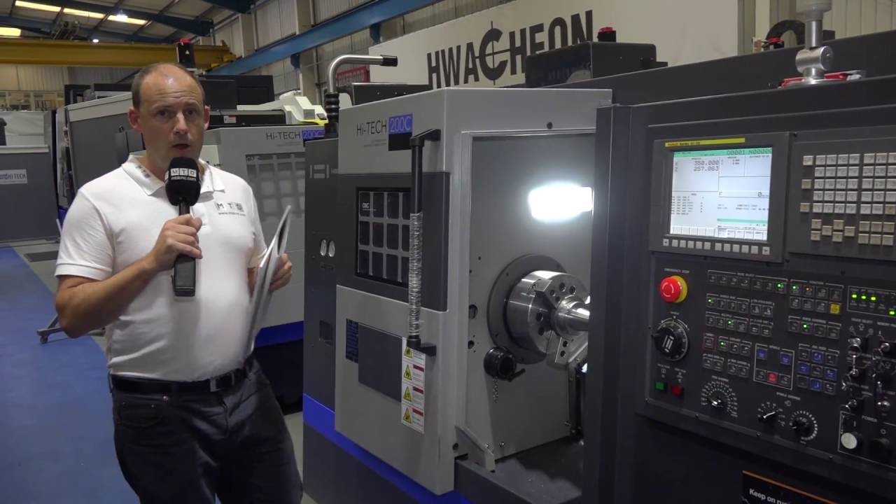 Hwacheon 200C turning centre - nice small turning centre