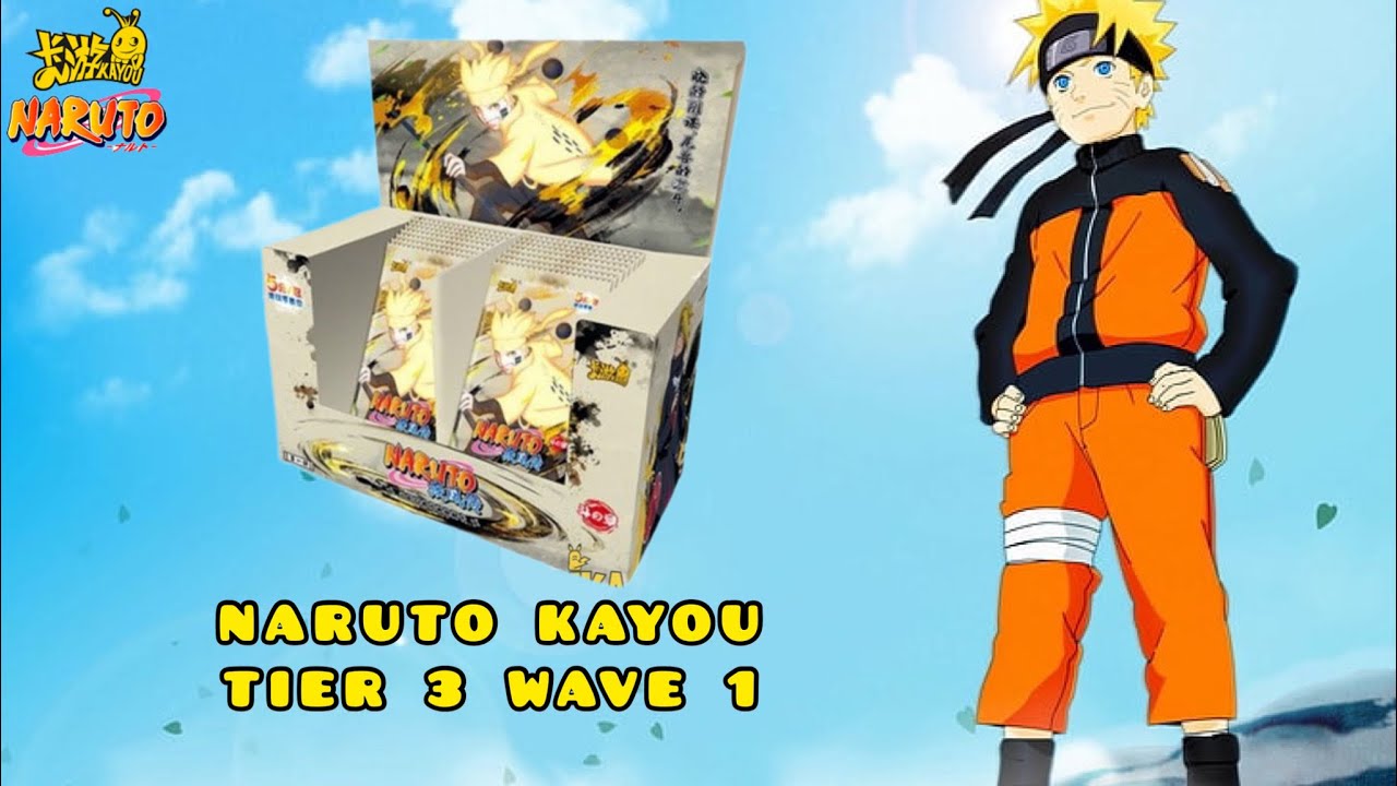 UNBOXING NARUTO KAYOU DELUXE BOX TIER 3 WAVE 1/ РАСПАКОВКА ДЕЛЮКС КОРОБКИ НАРУТО ОТ КАЮ ТИР 3 ВОЛНА1
