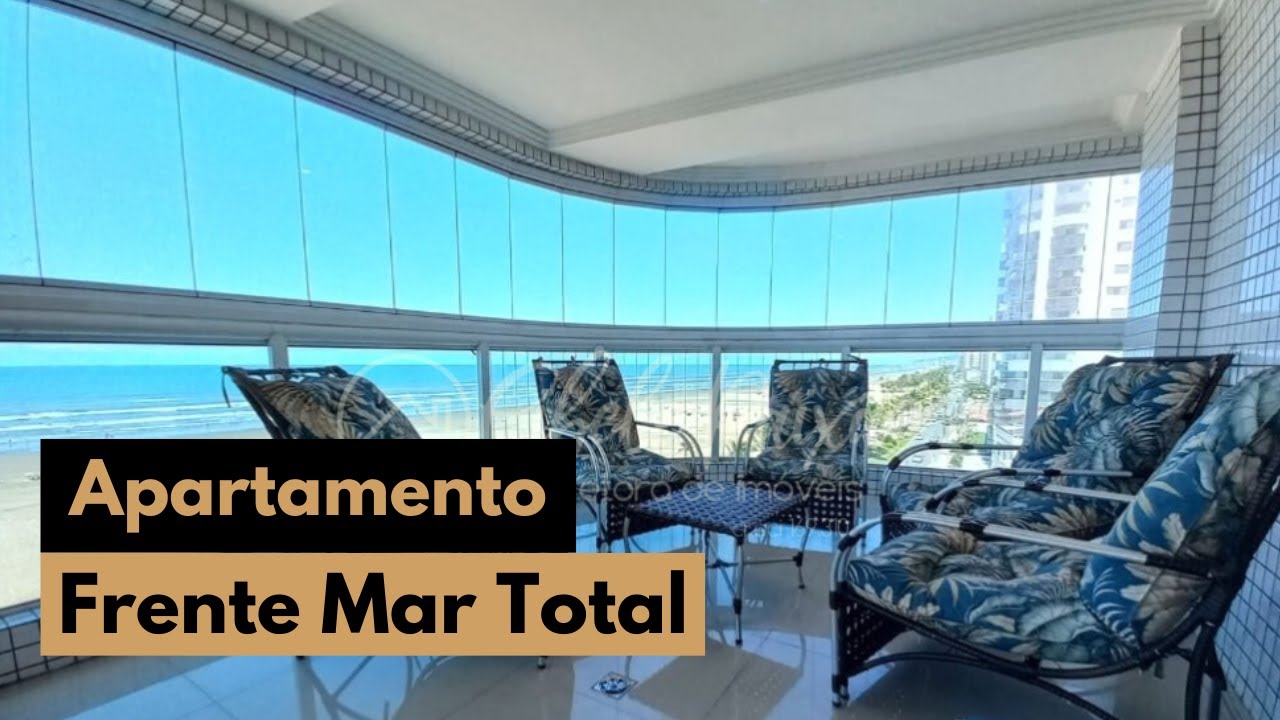 Apartamento Frente Mar Total na Praia Grande, no bairro Aviação