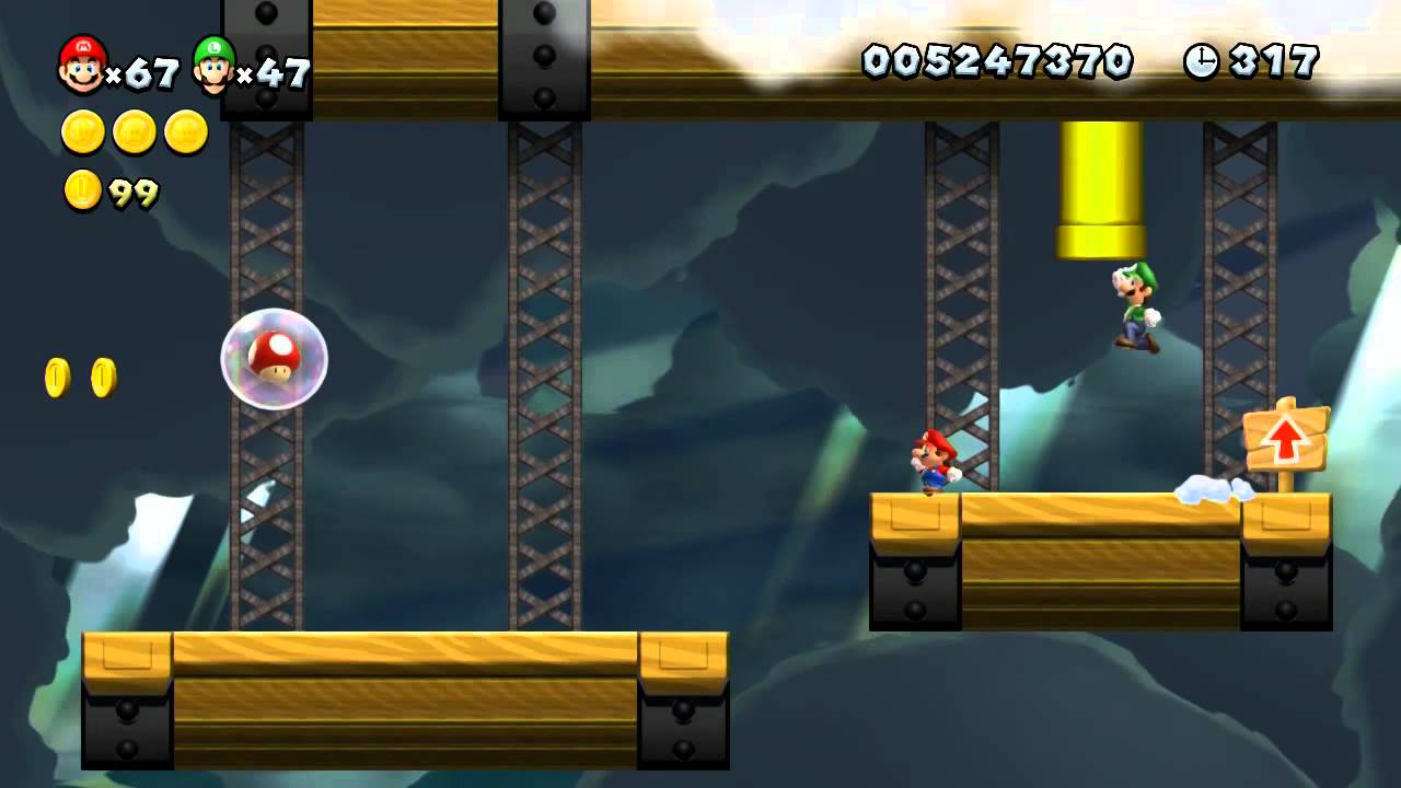 New Super Mario Bros. U - Paradis Chantilly - 7-Bateau : A l'abordage !