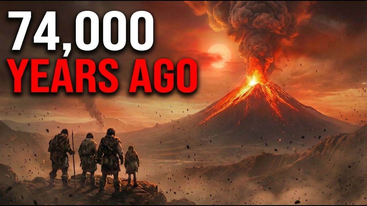 The 74,000-Year Silence: When a Volcano Nearly Ended Humanity | History For Sleep