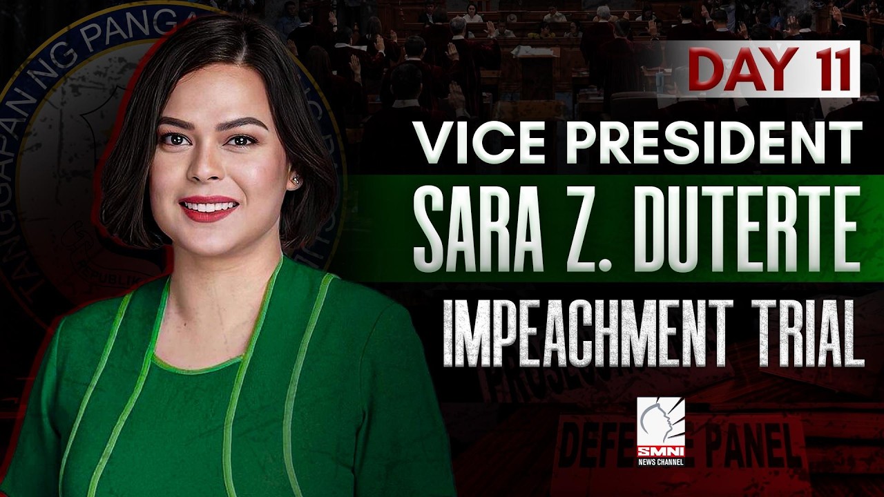 LIVE: SPECIAL COVERAGE | VP SARA DUTERTE IMPEACHMENT TRIAL - DAY 11 | AUGUST 3, 2026