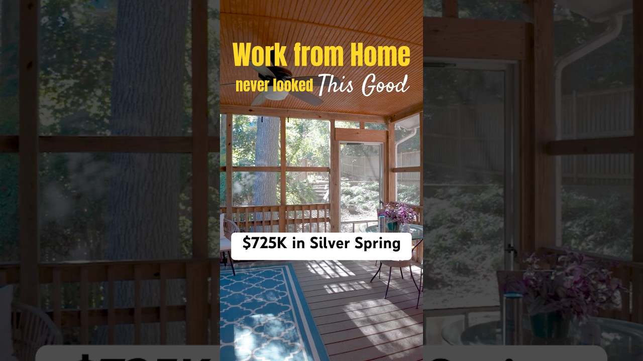 What does $699,000 get you in Silver Spring, MD? (You have to see the porch!)