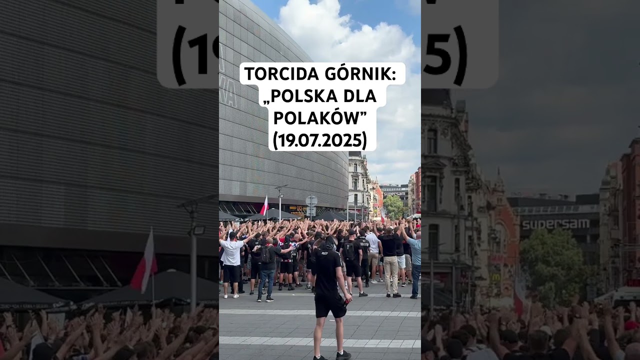 POLSKA DLA POLAK&Oacute;W #g&oacute;rnikzabrze #torcida #katowice #marsz #kibice #ultras #hooligans #shorts #viral