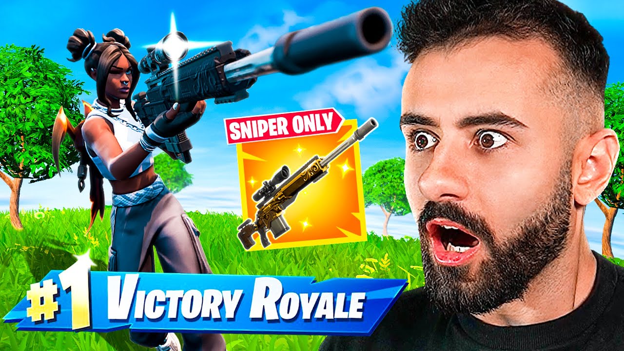 Το Μόνο Sniper Challenge Στο Fortnite!