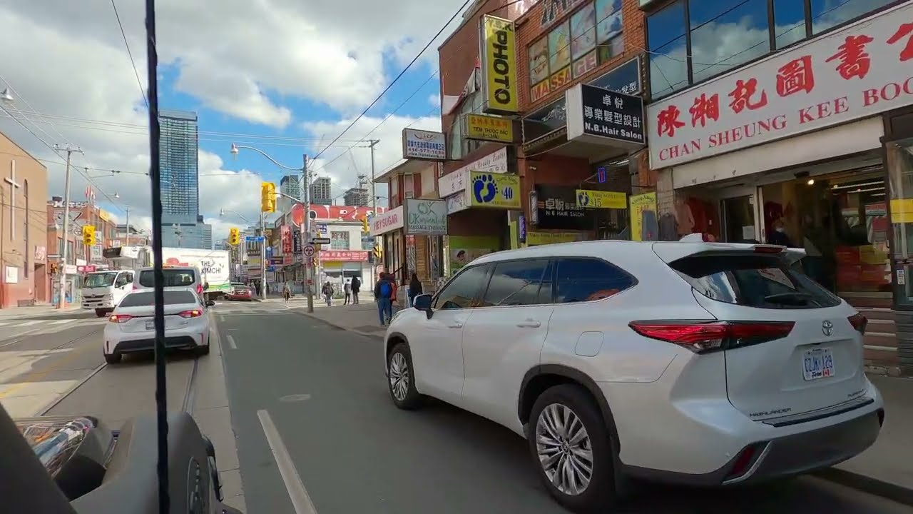 🇨🇦  Driving in CANADA - TORONTO Canada Downtown GoPro Streets View | 4K drive video
