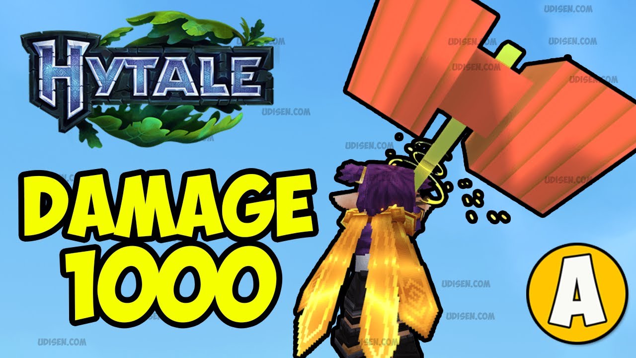 How To Get a SHARPNESS 1000 HAMMER in Hytale (2026) | Hytale Mods 022