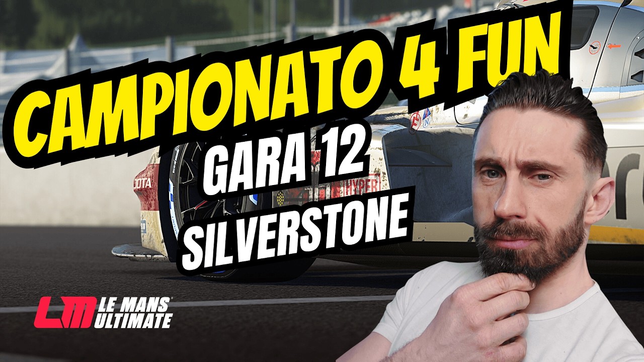 LE MANS ULTIMATE CAMPIONATO 4 FUN!GP Silverstone!Fanatec 15nm!#lemansultimate #simracing