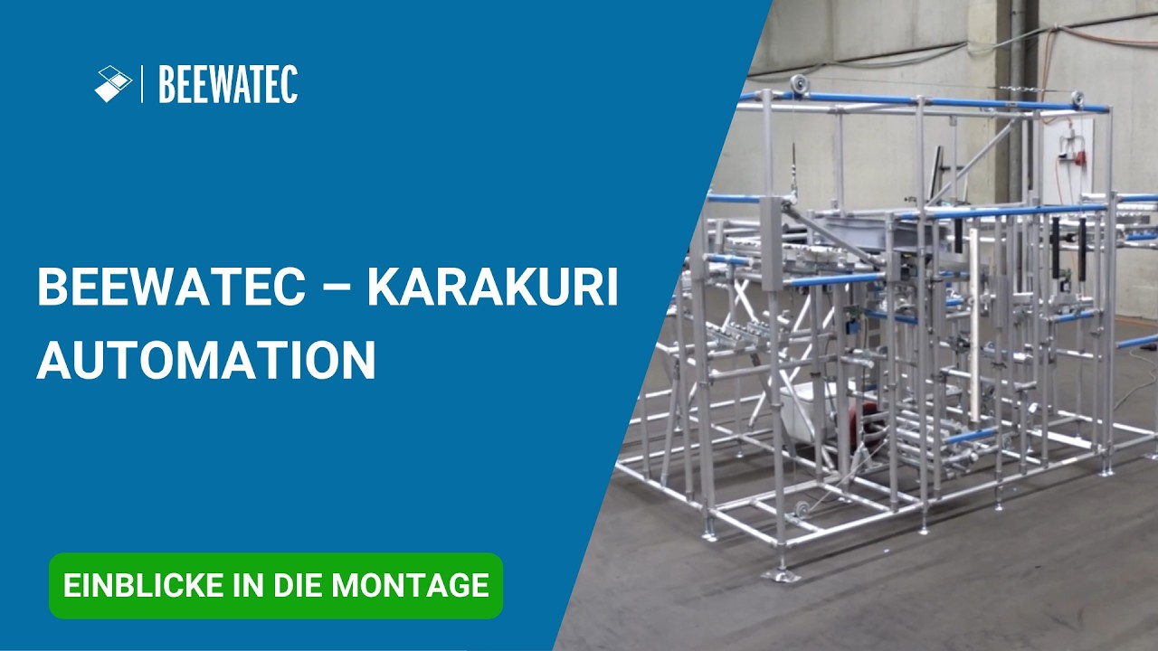 BeeWaTec Modular System - Produktvideo zu BeeWaTec Karakuri Automation