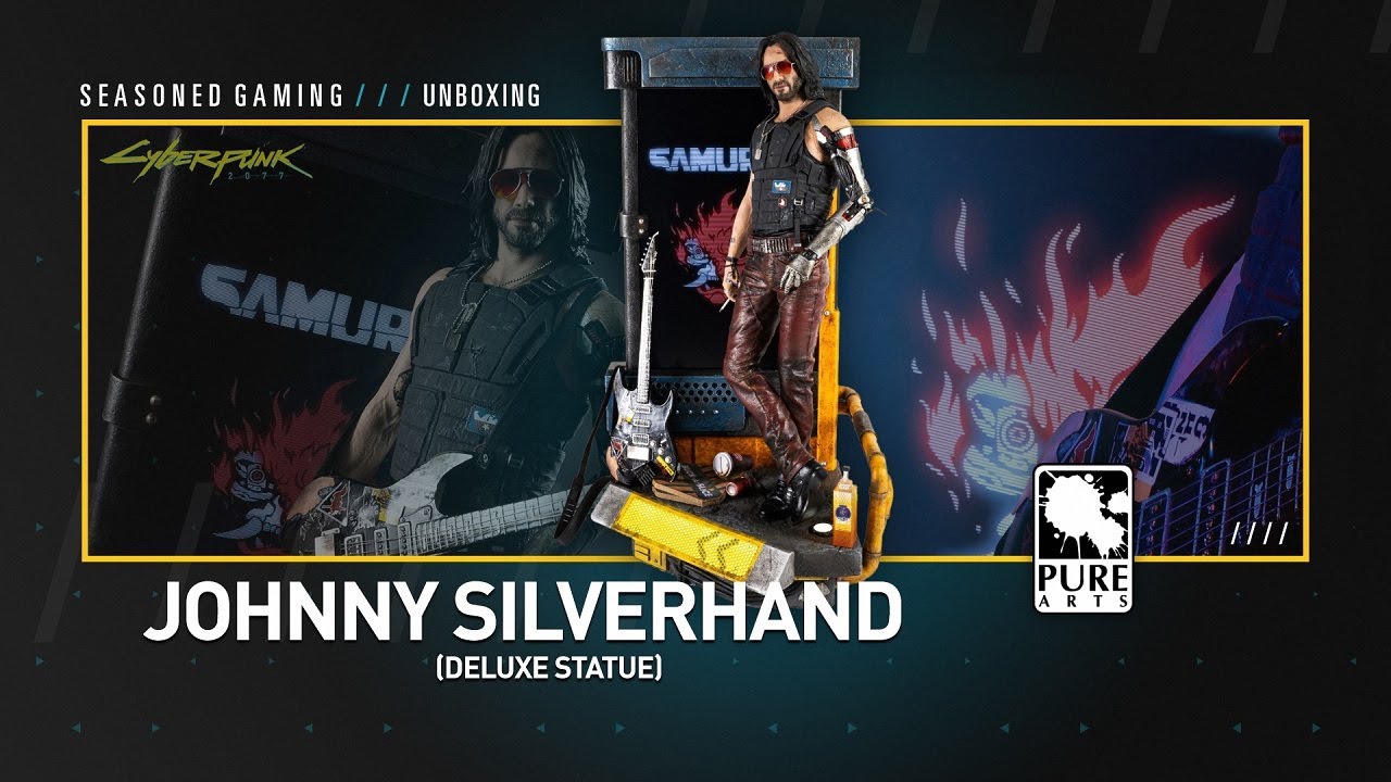 Unboxing : Johnny Silverhand Deluxe Statue from Pure Arts