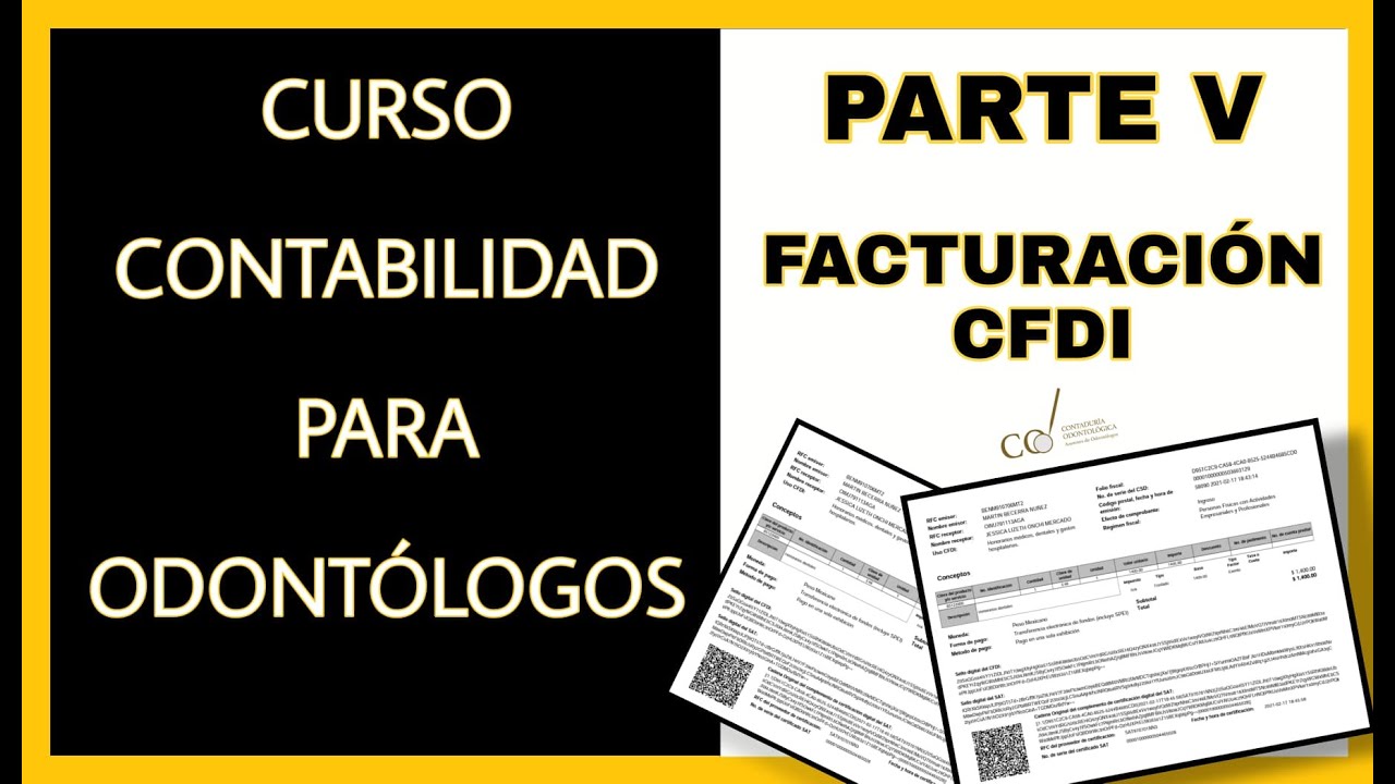 PARTE V - ¿Cómo facturan los odontólogos?