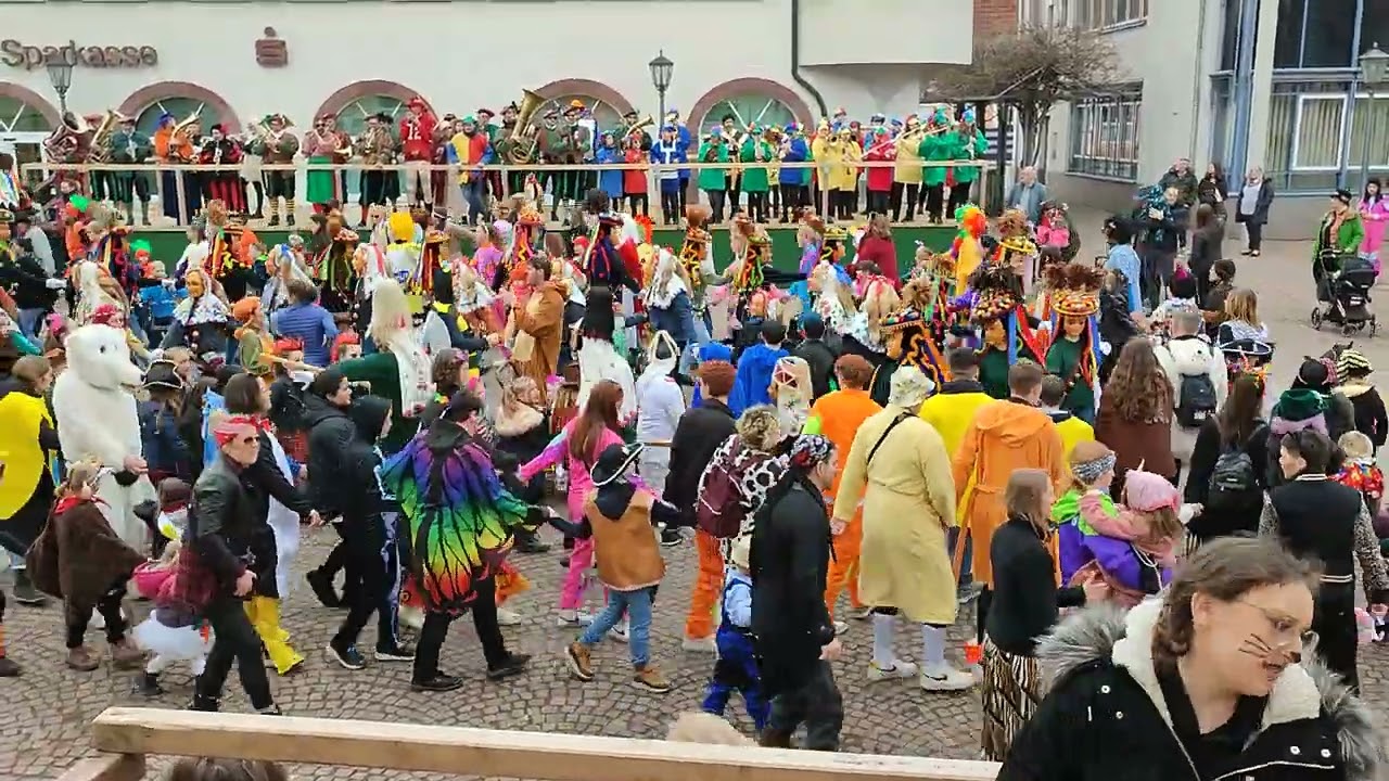 Schmotziga Donnerstag 2023 in Schömberg / Bolanes auf dem Lalle