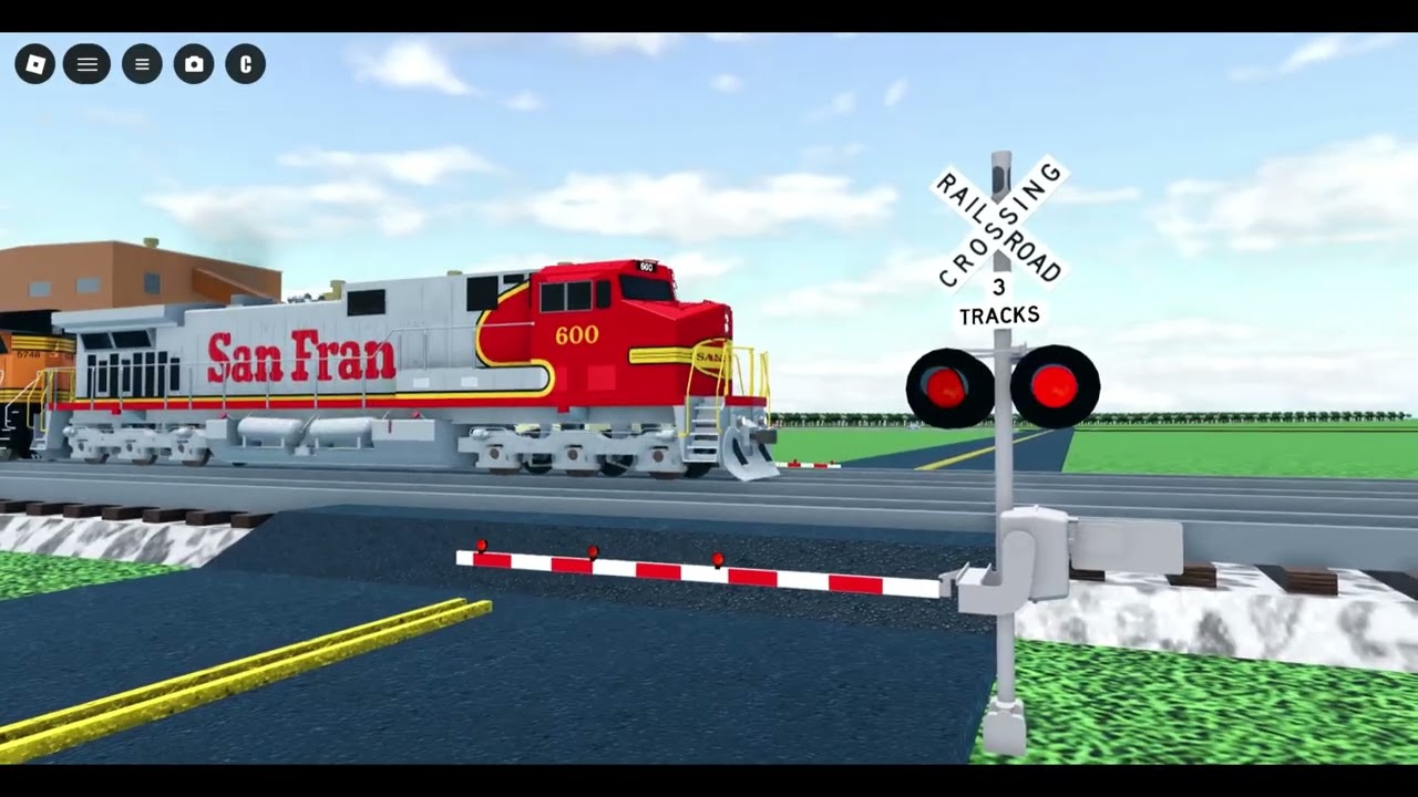 Roblox RSS Compilation 0.5 Part 5: Freight Delivery into Branch Line, and BNSF Train #4