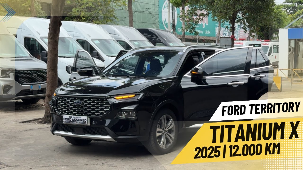 Ford Territory Titanium X 2025 | 12.000km | lướt đẹp, tết kiệm hơn mua mới hơn 100tr #fordterritory