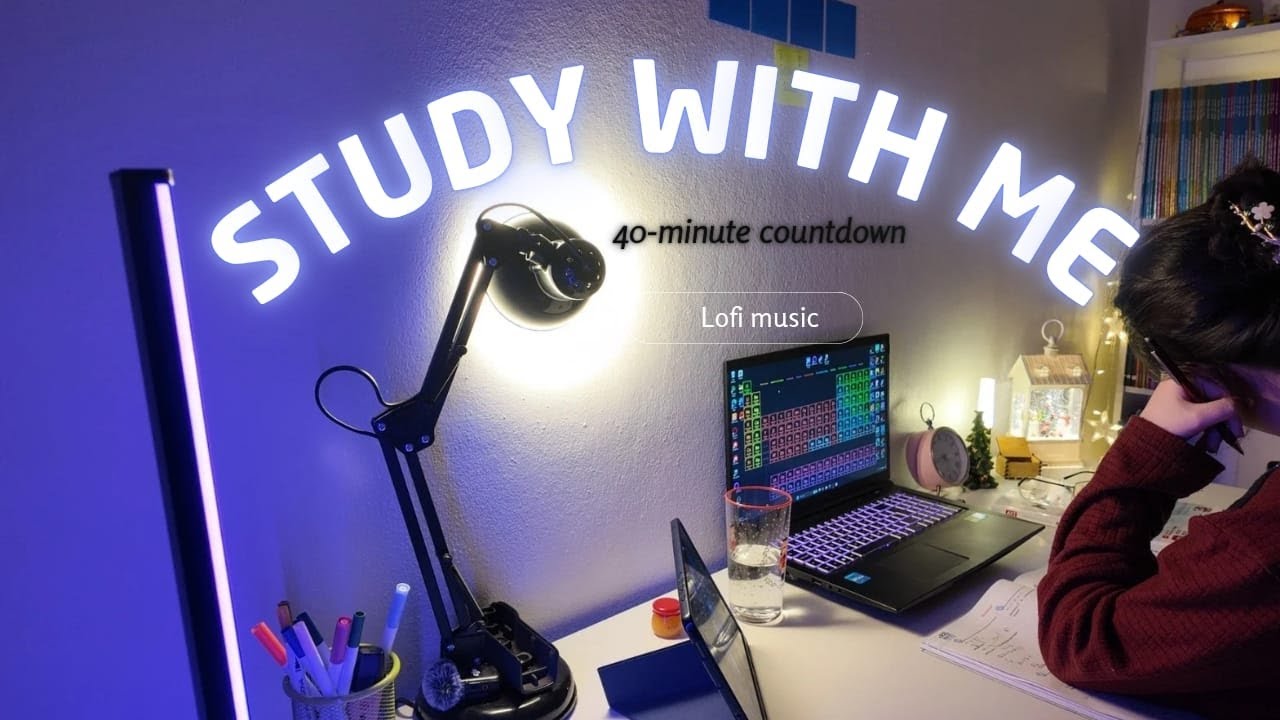 STUDY WİTH ME #yks2026 || Benimle 40 dakika yks çalış ☕,lofi music, Real Time 
