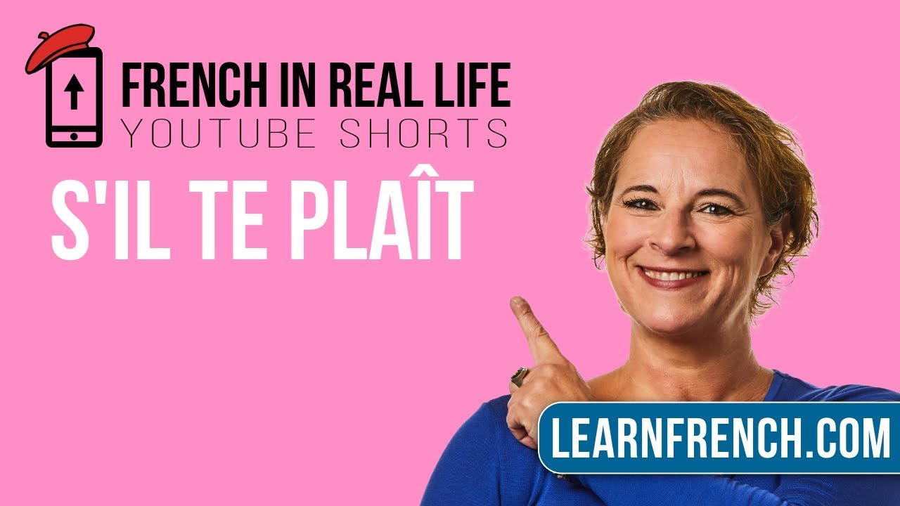 French in Real Life: s'il te pla&icirc;t #Shorts
