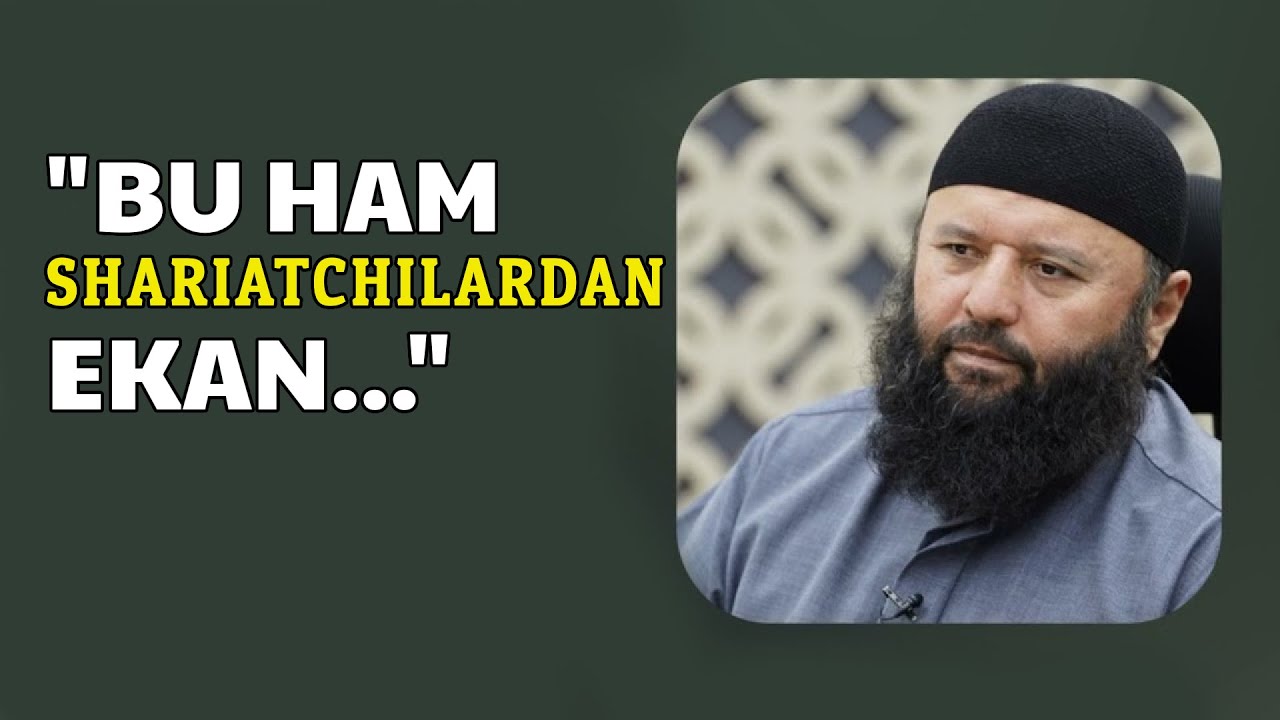 Shariatga amal qilganlarni yomon ko'rish! | Ustoz Shayx Sodiq Samarqandiy