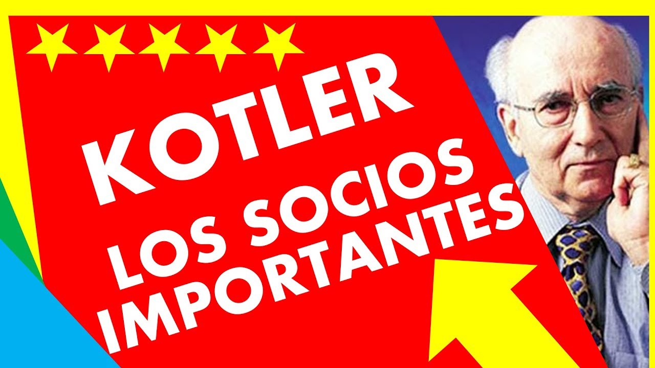 KOTLER CAP&Iacute;TULO 1 😊 (1.12) MARKETING Y LA RELACI&Oacute;N CON LOS SOCIOS | Resumen Libro