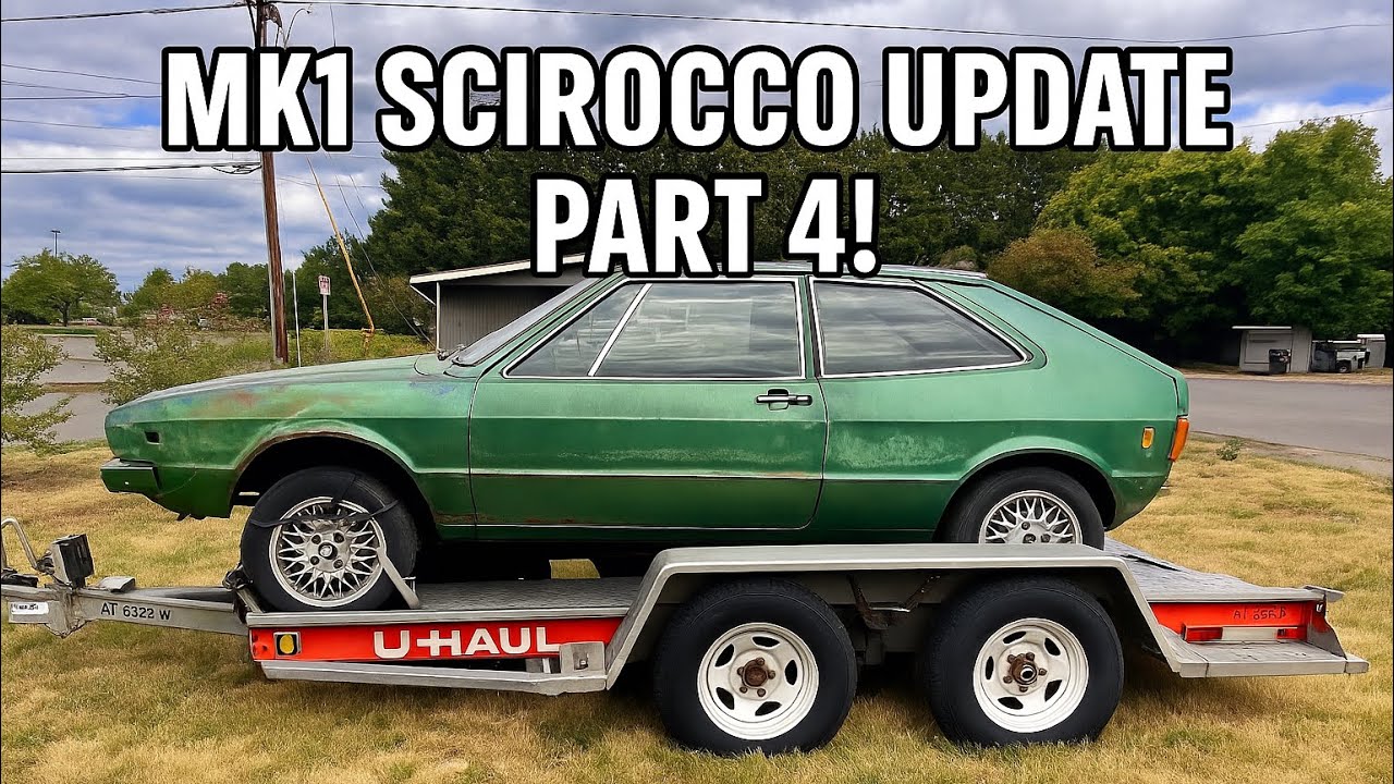 MK1 Scirocco build episode 4! Too much junk in the trunk (rusty sheet metal floor!!)