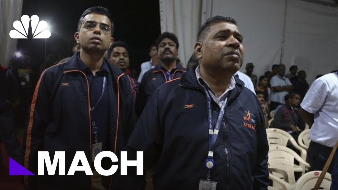 Watch India&rsquo;s Space Agency React After Losing Contact With Craft | Mach | NBC News