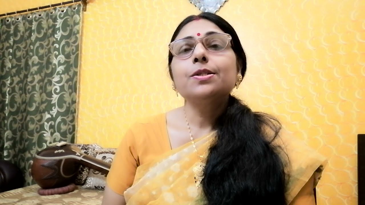 সুখের মাঝে তোমায়। Sukher majhe tomay . Rabindrasangit. @ Manisha Mukherjee. lirics