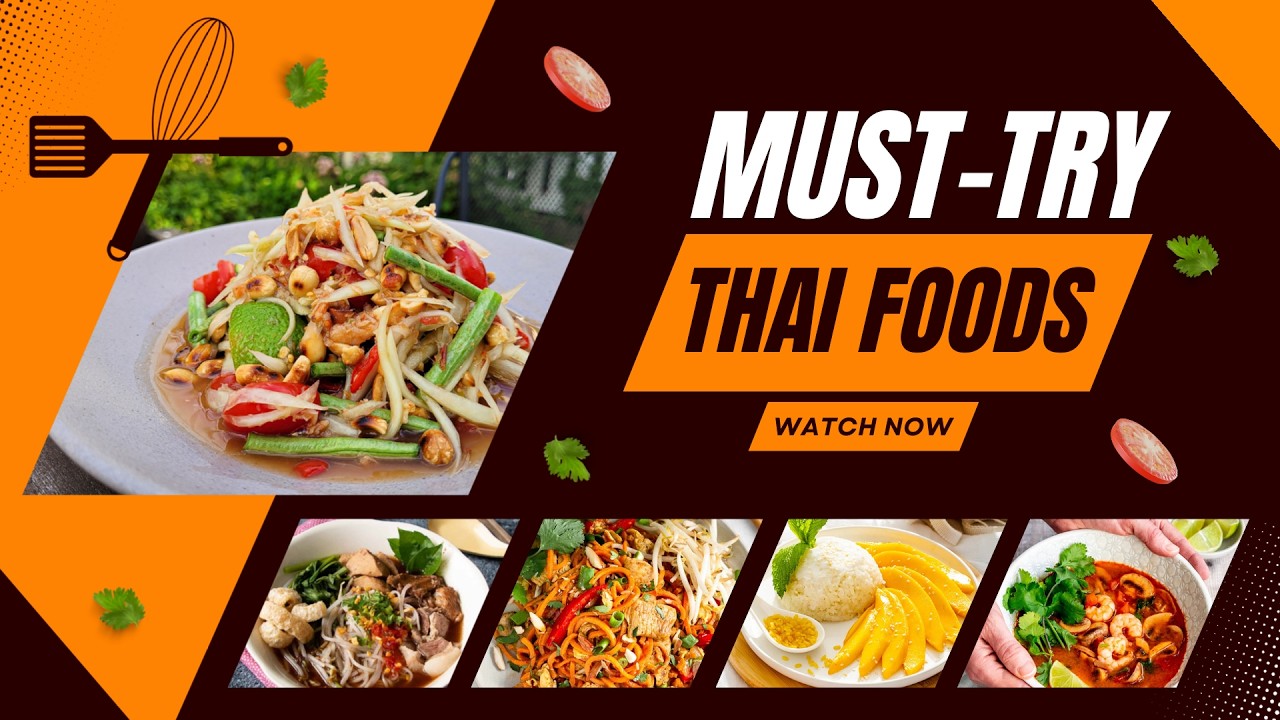 🔥 Top 10 Must-Try Thai Street Foods [INSANE Flavors You Can’t Miss in 2025]
