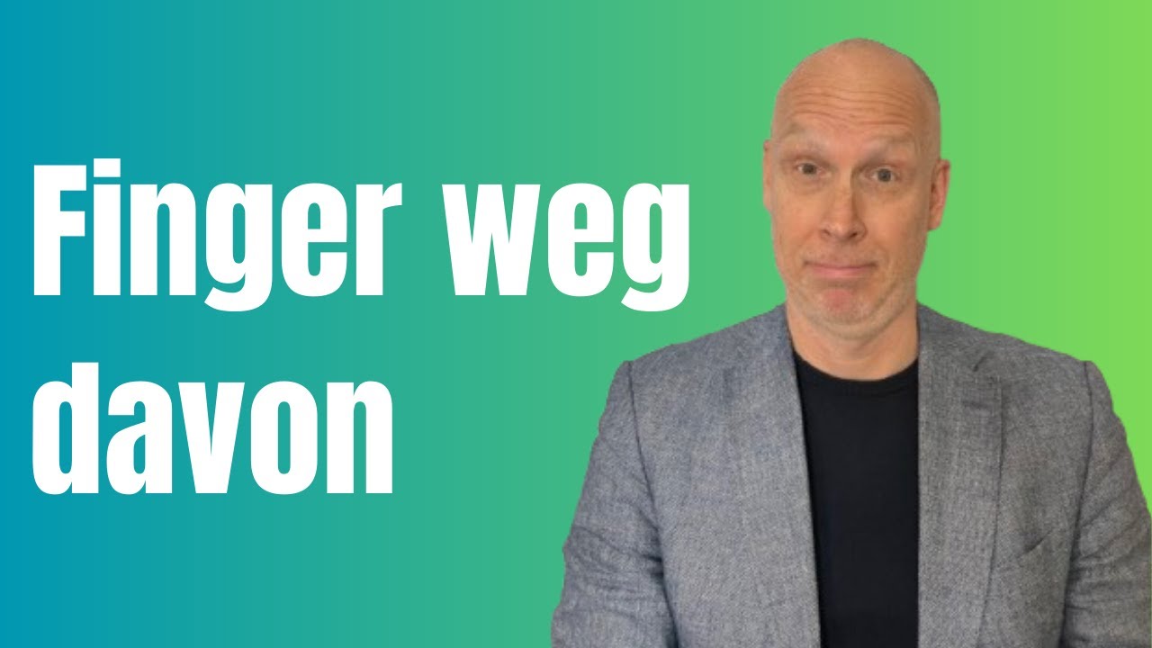 Vermiede diesen Fehler - Du machst es vielleicht auch