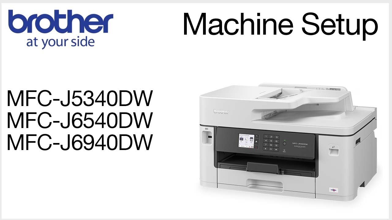 Настройте Brother MFCJ5340DW, MFC-J6540DW или MFC-J6940DW