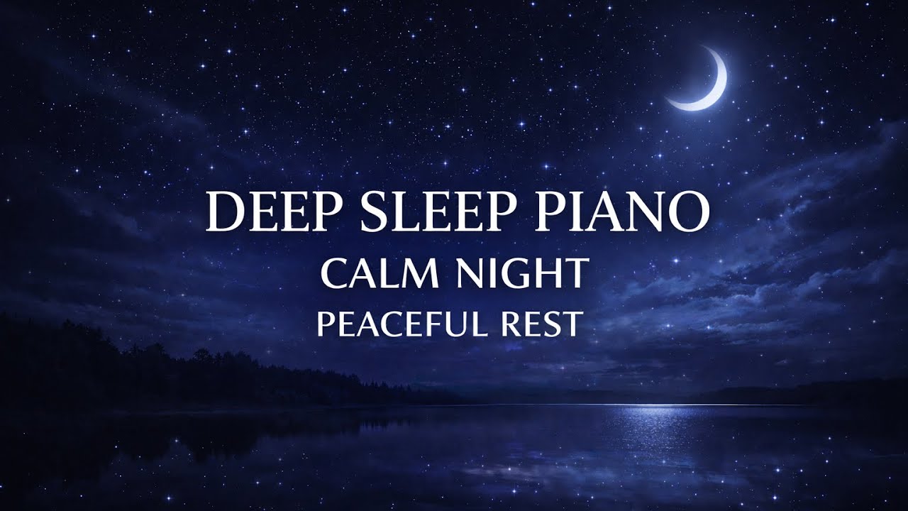 Deep Sleep Piano 🌙 Calm Night Relaxation & Peaceful Rest