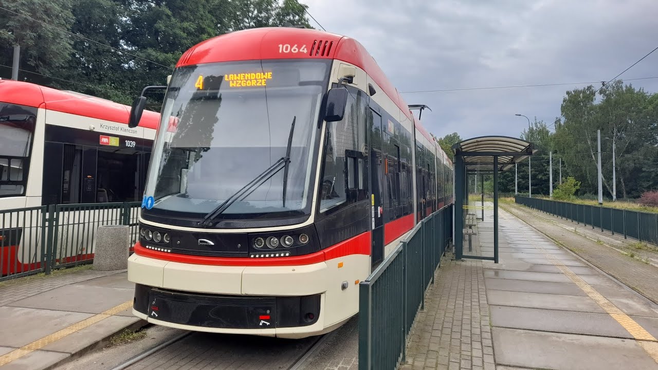 ZTM Gdańsk/GAiT - Pesa 128NG Jazz Duo #1064 - linia 4