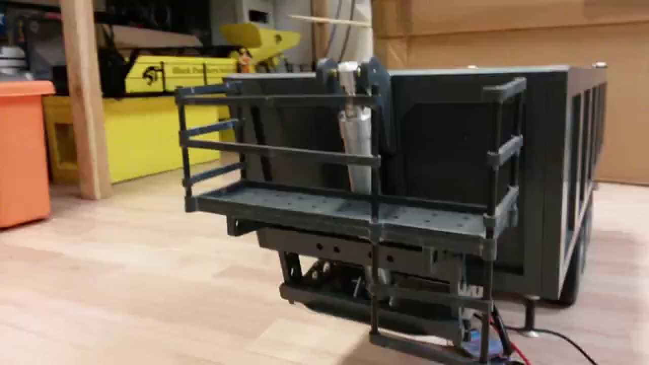 Kipzylinder Carson Kipper Test lauf