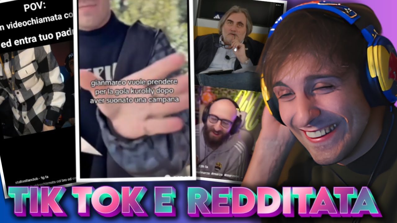 BLUR Reagisce a dei TIK TOK che Fanno Rimanere SCIOCCATI 😁 + REDDITATA w/MARZA, ZAZZONE e PESH