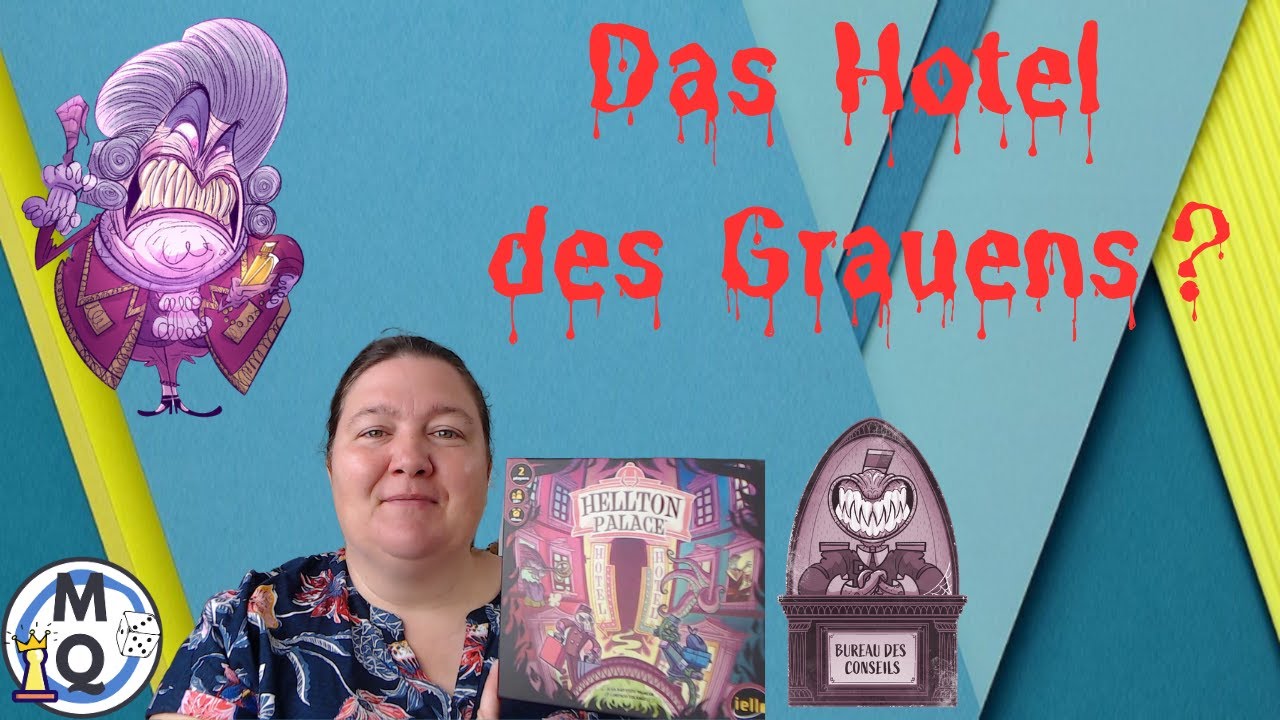Hellton Palace - Das Hotel des Grauens #brettspiele