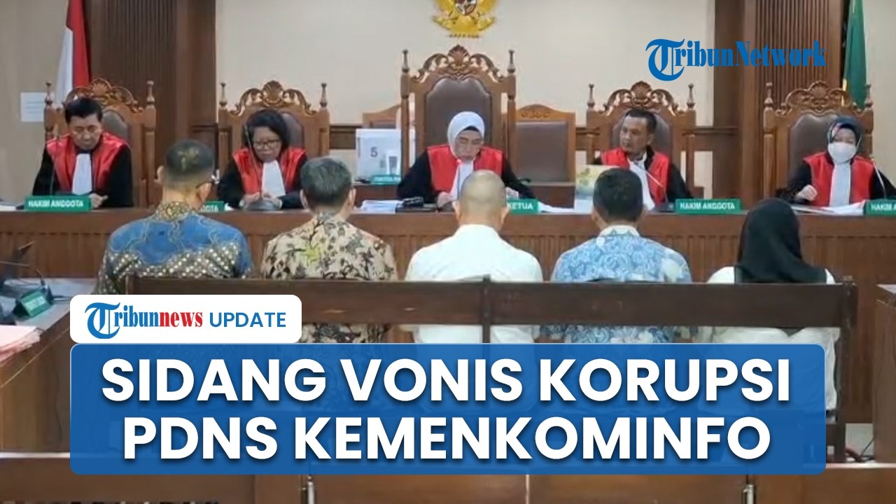 Sidang Vonis Korupsi Pengadaan PDNS Kemenkominfo, Eks Dirjen Semuel Abrijani Divonis 6 Tahun Penjara