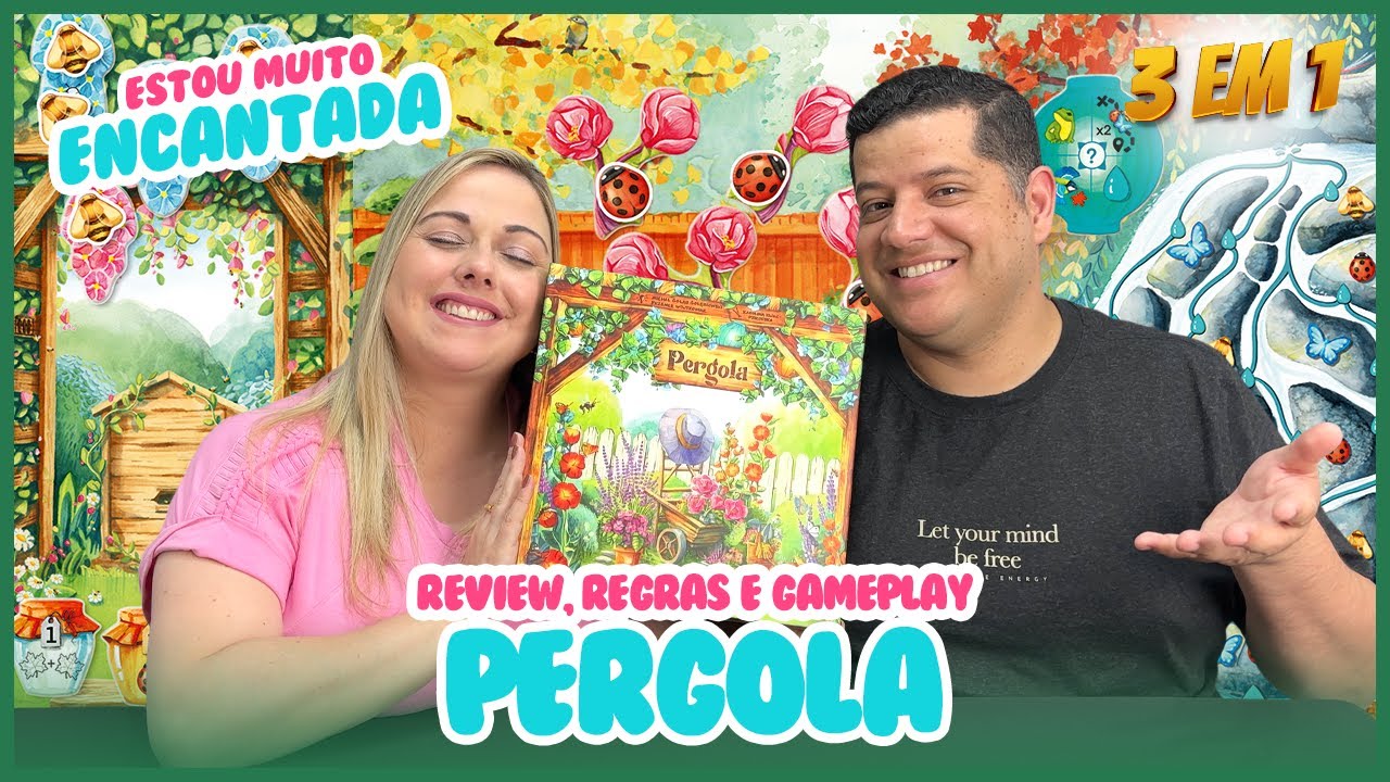 PERGOLA | 3 em 1 - Regras, Review e Gameplay