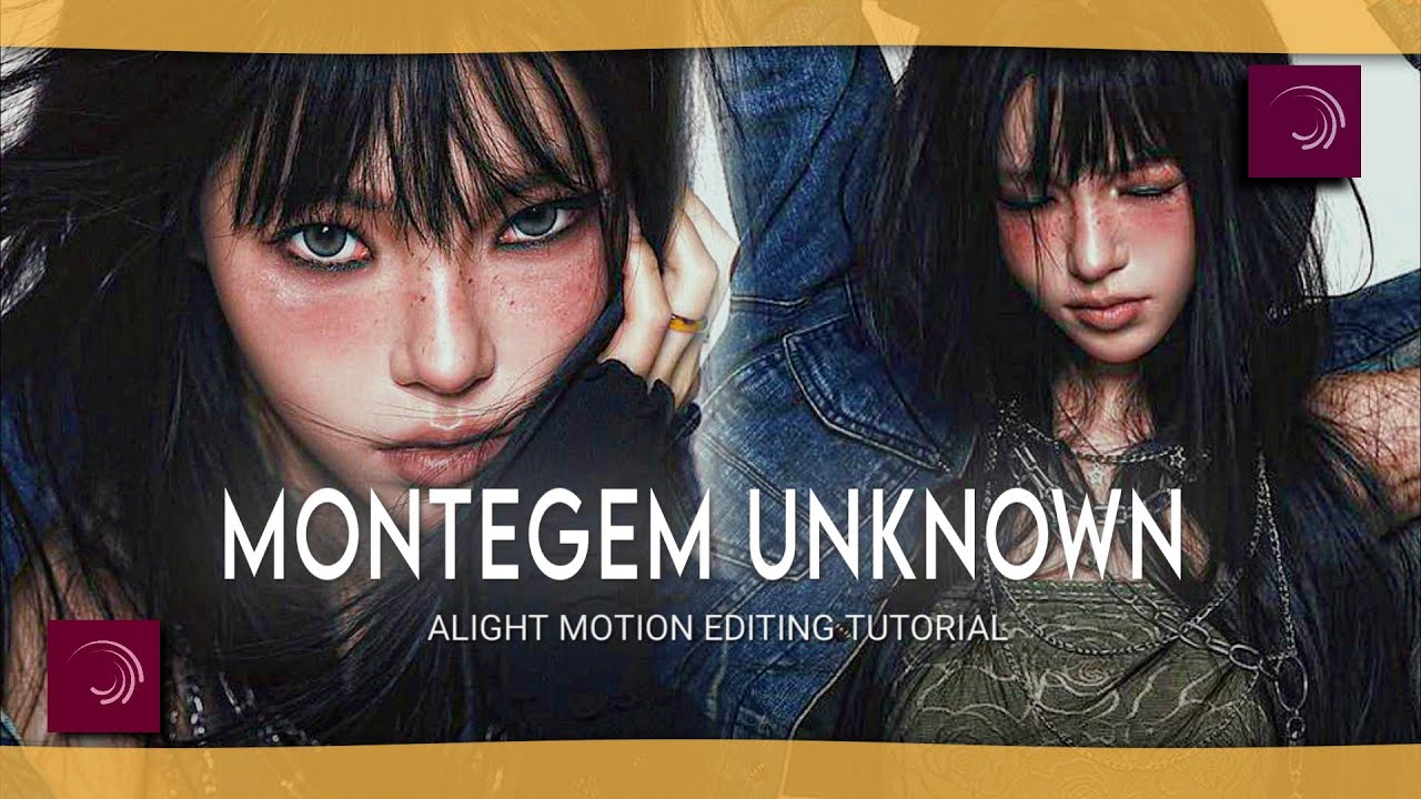 MONTEGEM UNKNOWN Kpop Editing Tutorial 