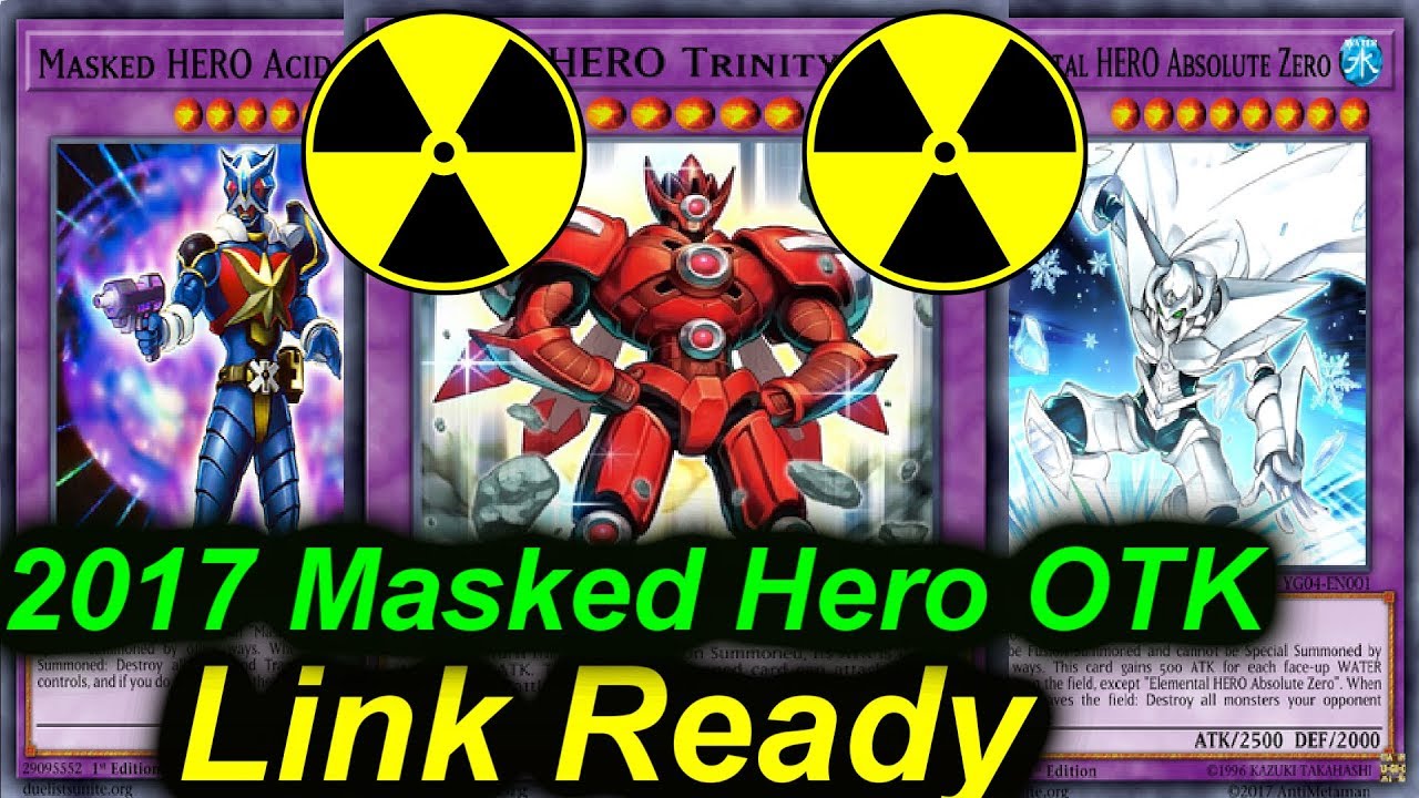 YGOPRO - Masked Hero!! Big OTK Potential?! 【LINK SUMMON】