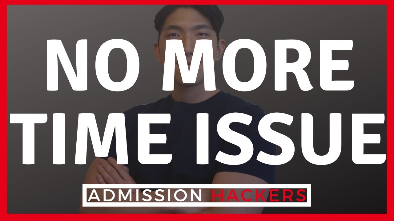 Why You Have SAT Time Issues & the Ultimate Cure That Nobody Talks About