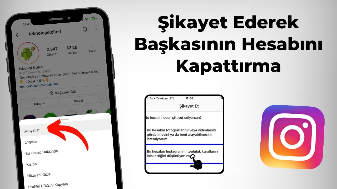 Instagram Şikayet Ederek Hesap Kapattırma - Hesap Kapatma İçin Kaç Şikayet Gerekir Gibi Sorular