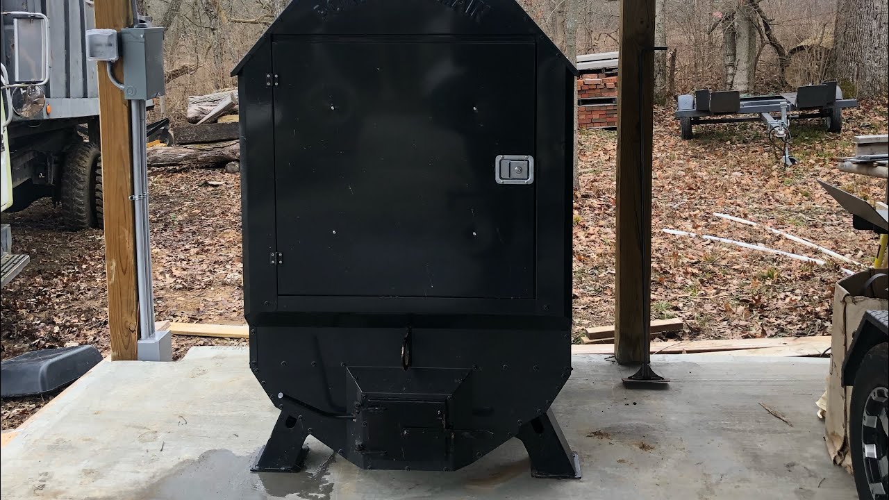 Portage and Main outdoor wood boiler install overview