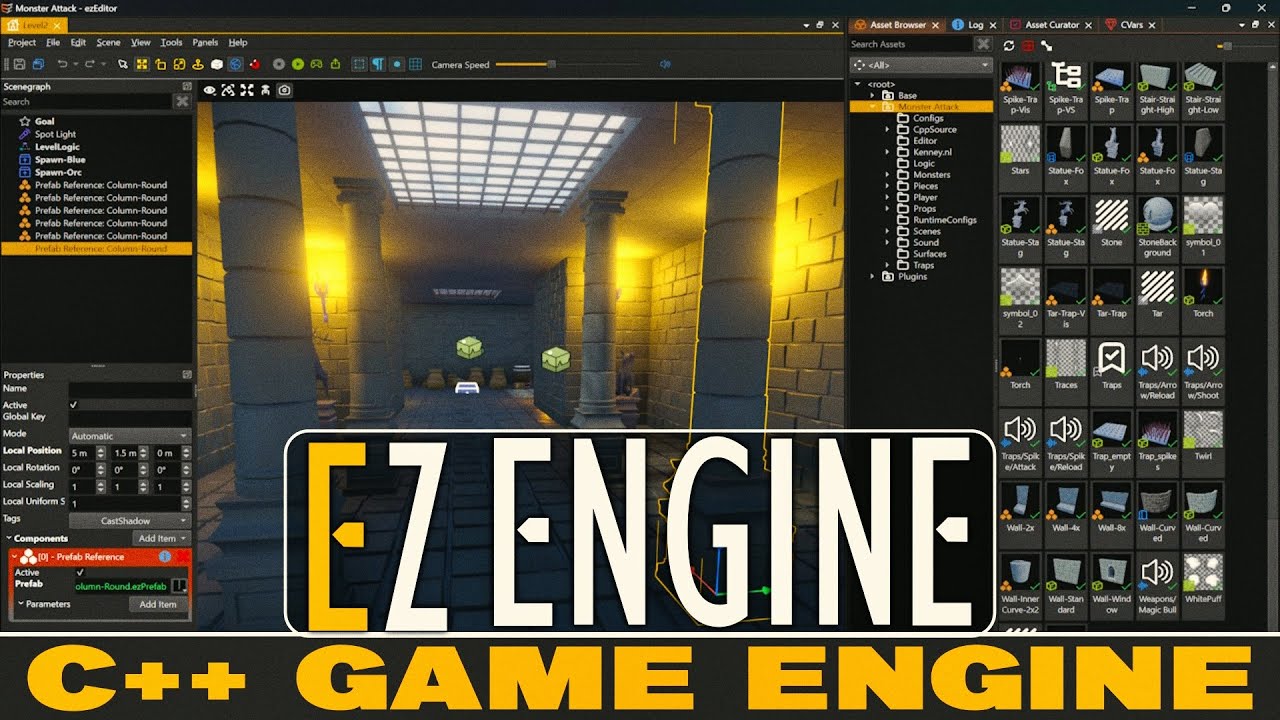 ezEngine -- The Easiest C++ Game Engine?